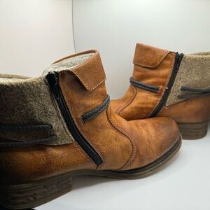 Rieker soft leather boots 42
